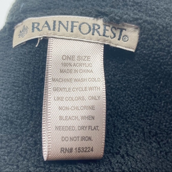 Rainforest Army Green Fleece Lined Knit Beanie Hat - Picture 3 of 4